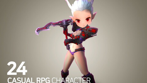 Casual RPG Character - 24 Rotia
