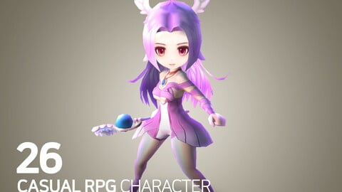Casual RPG Character - 26 Siena