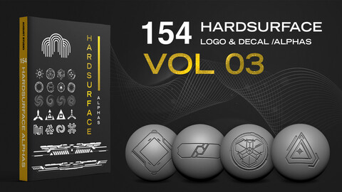 Hardsurface Logo&Decals/Alphas - Vol 03