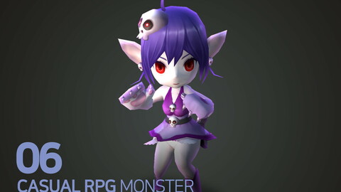 Casual RPG Monster - 6 Dark Fairy