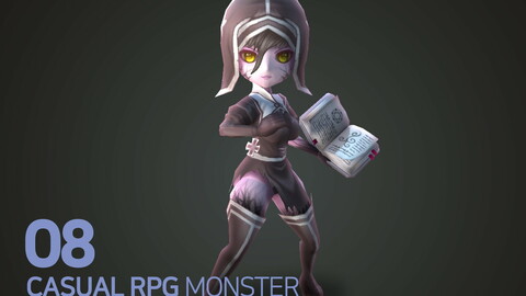 Casual RPG Monster - 8 Dark Priest