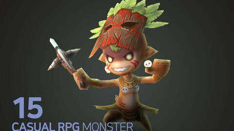 Casual RPG Monster - 15 Goblin