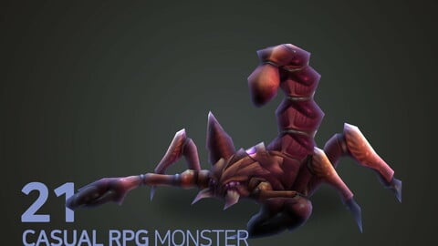 Casual RPG Monster - 21 Scorpion