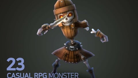 Casual RPG Monster - 23 Skeleton