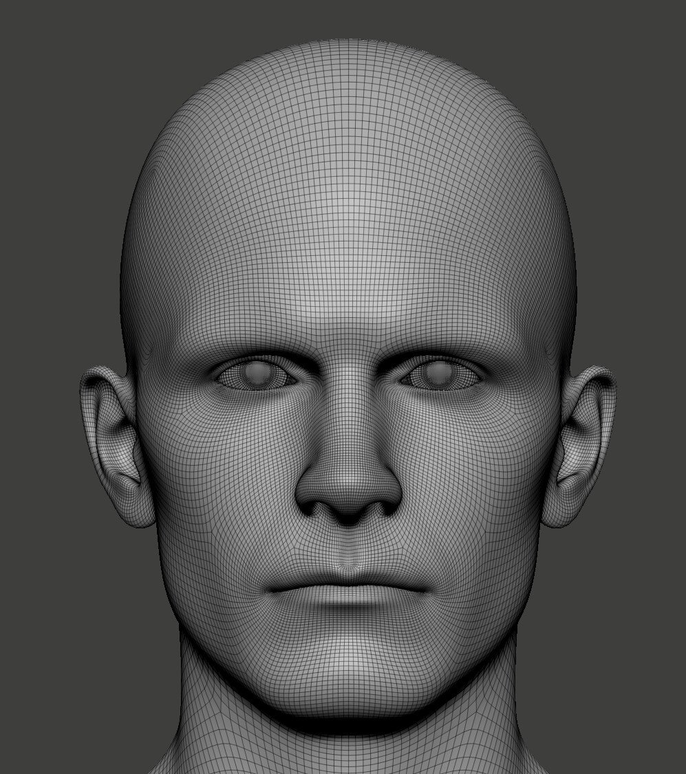 ArtStation - Male 04 Base Mesh | Resources