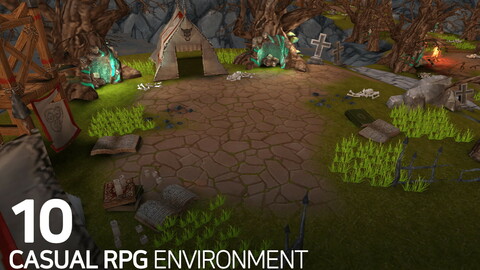 Casual RPG Environment 10