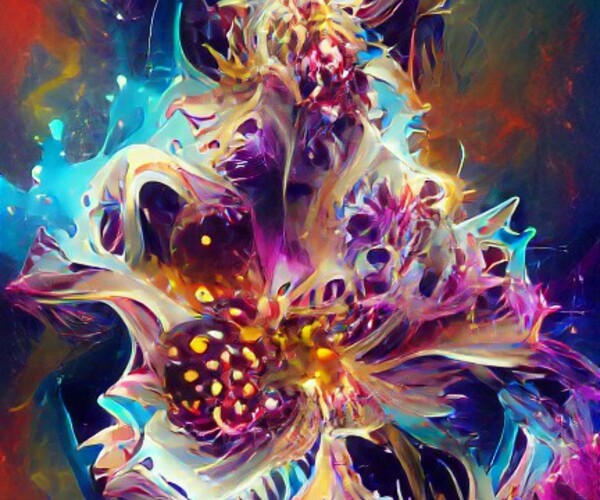 ArtStation Galaxie Flower Game Assets