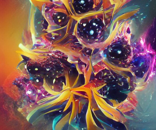 ArtStation Galaxie Flower Game Assets