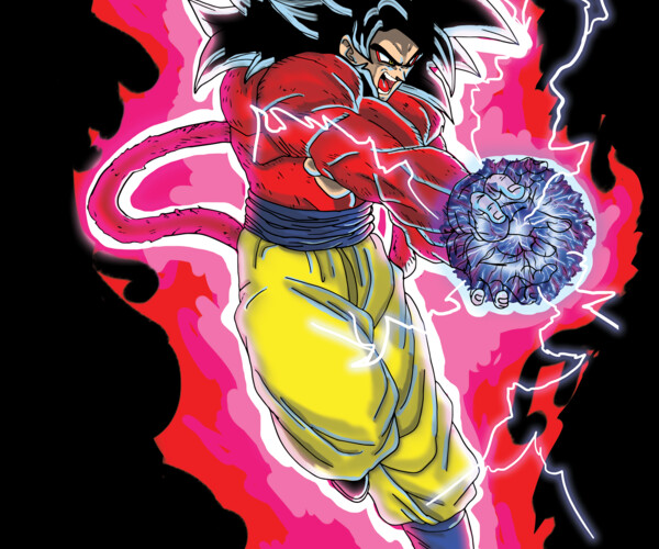 Artstation - Goku Ssj4 