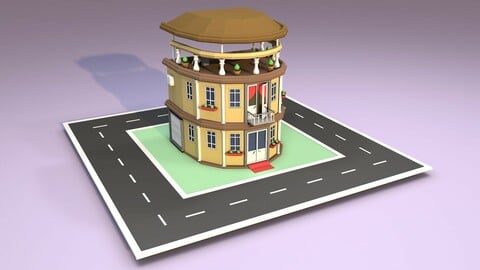 Low Poly house