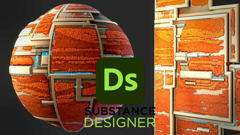 Stylized Sci-Fi Material - Substance 3D Designer