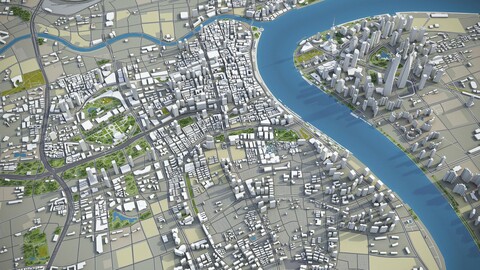 Shanghai - 3D city model