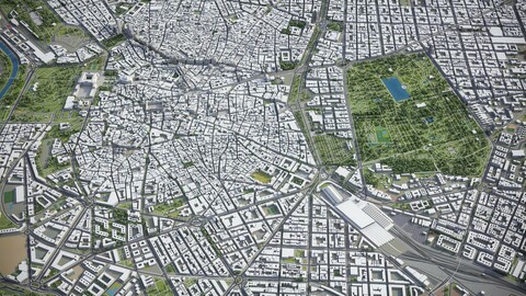 Madrid - 3D city model