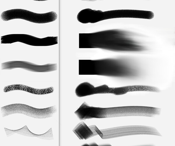 ArtStation Painting & Rendering Brush Pack Vol.2 Brushes