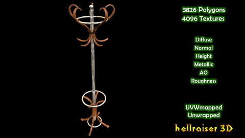 Hanger - PBR - Textured