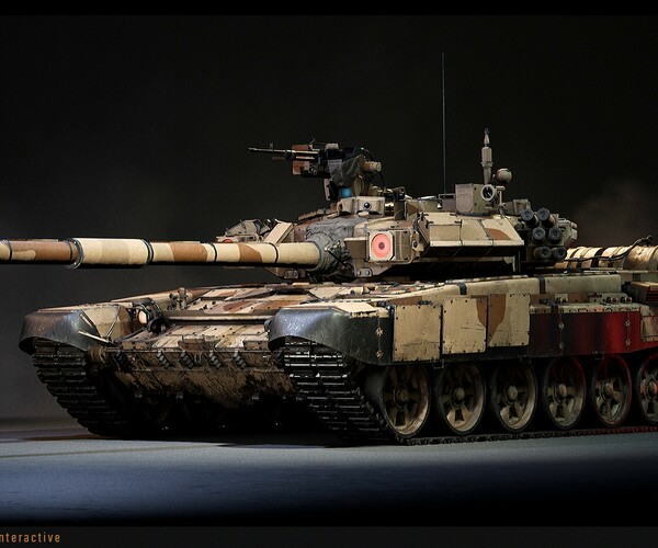 M1A2 Abrams & T-90A Battle Tank - Advanced Tank Blueprint