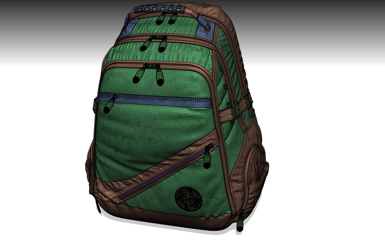 ArtStation - Lowpoly Louis Vuitton Backpack