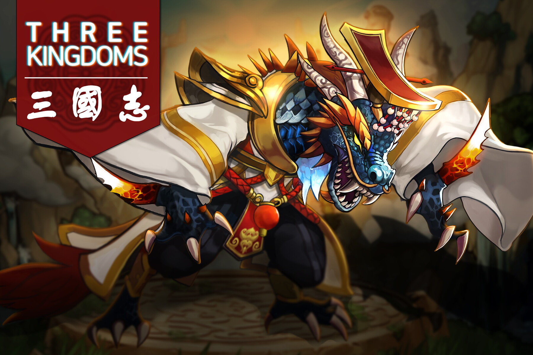 JJ Studio Three kingdoms Boss Emperor Dragon