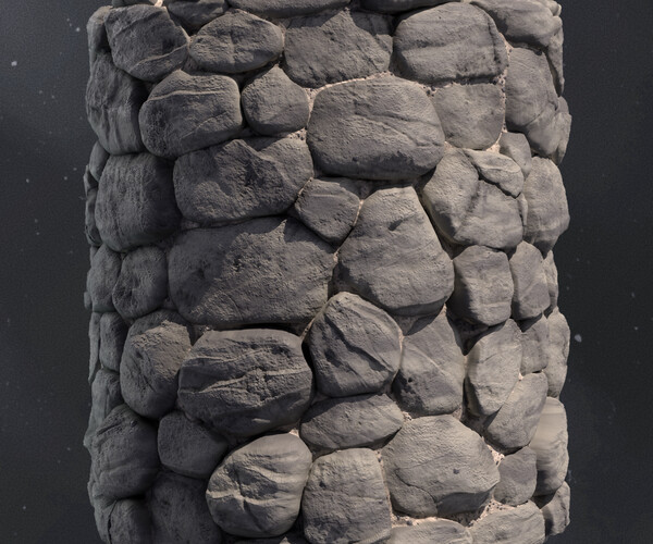 ArtStation - Medieval Stone Wall - ZBrush + Substance Designer Workflow ...