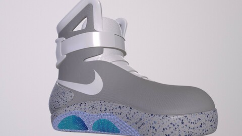 NIKE AIR MAG SHOES low-poly