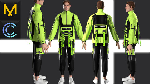 New concept Marvelous Clo3D Male Outfit style