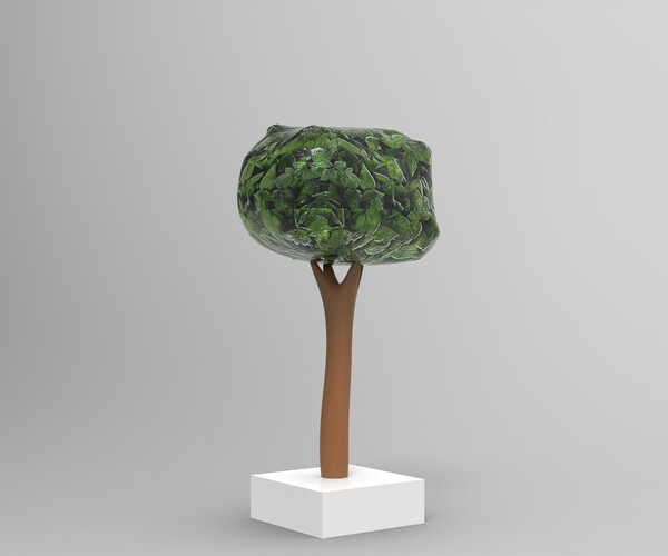 ArtStation - Simple tree | Game Assets