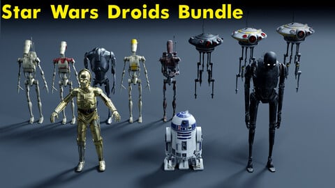 10+ Star Wars Droids bundle