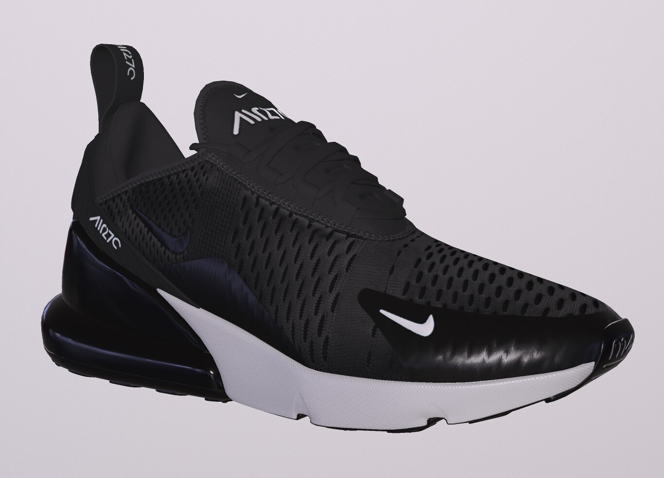 ArtStation - NIKE AIR MAX 270 SHOES low-poly | Game Assets