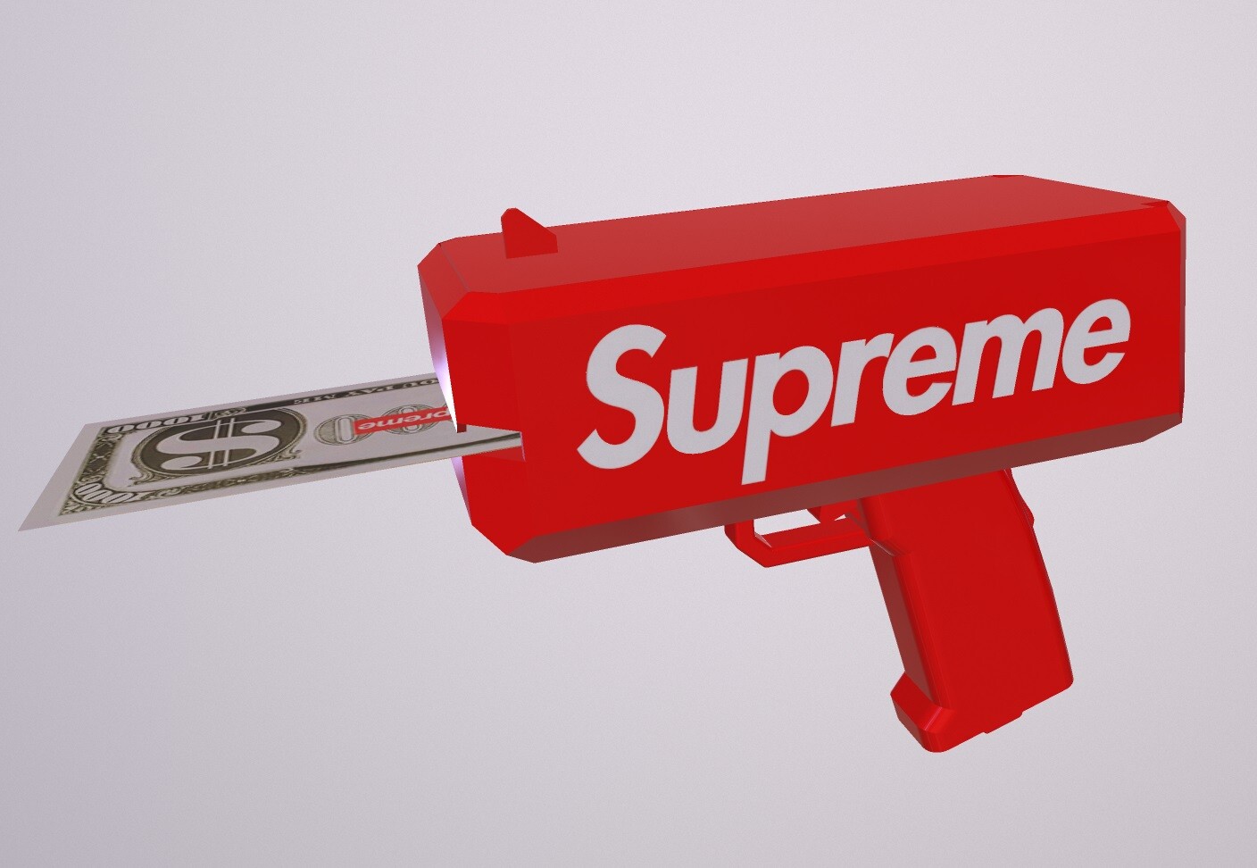 ArtStation - SUPREME CASH PISTOL low-poly | Resources