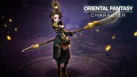 Oriental Fantasy Character - Lancer Grade 3