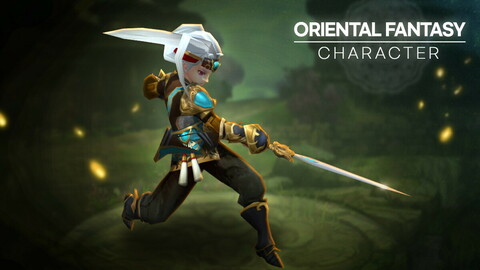 Oriental Fantasy Character - Swordman Grade 1