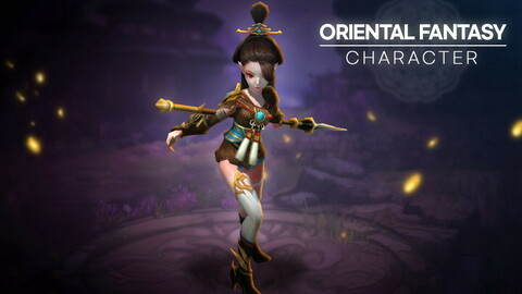 Oriental Fantasy Character - Lancer Grade 1