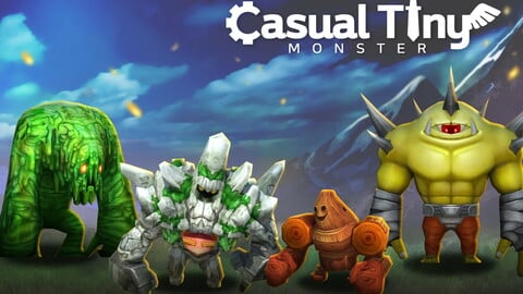 Casual Tiny Monster - Collection Pack 2