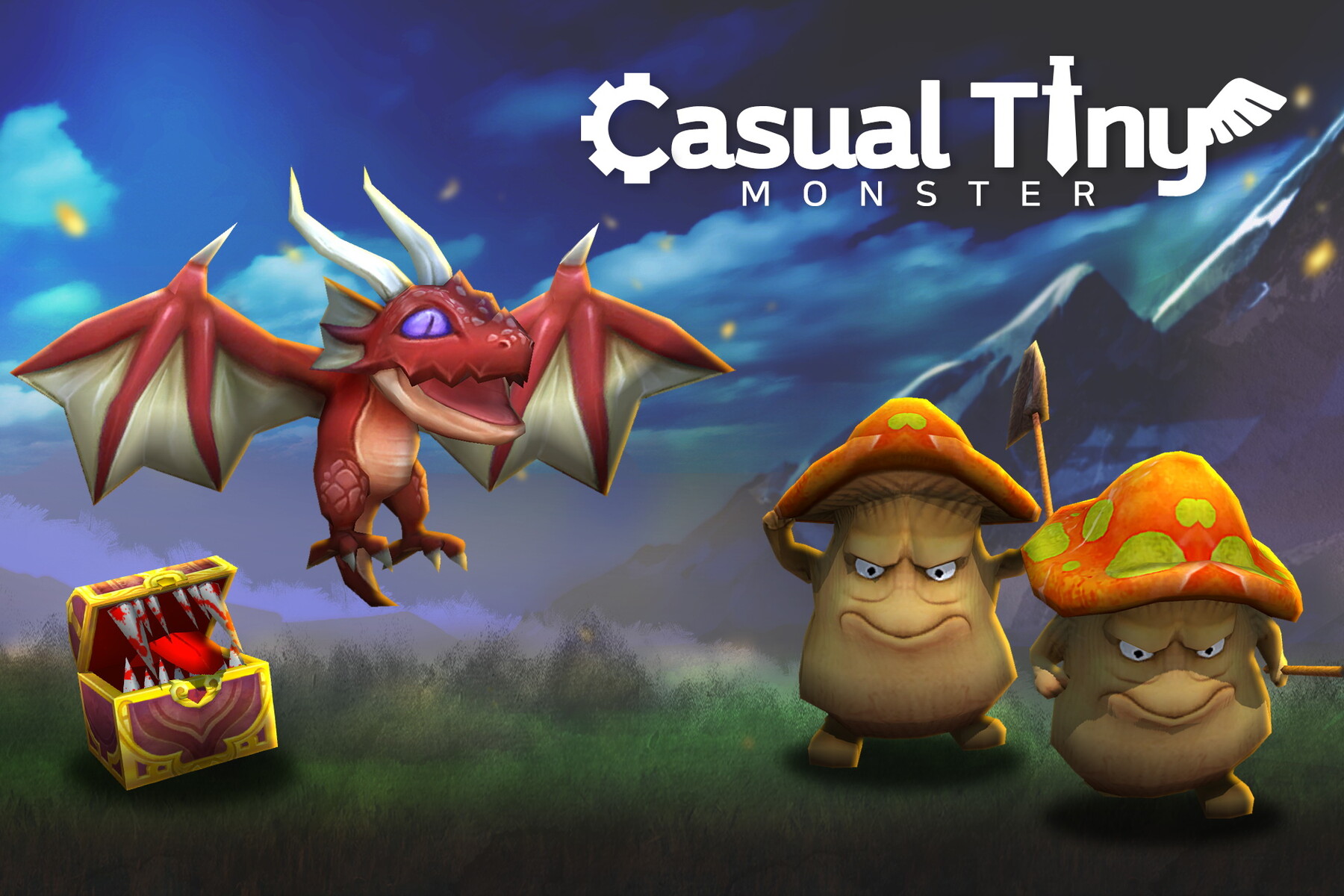 ArtStation - Casual Tiny Monster - Collection Pack 3 | Game Assets