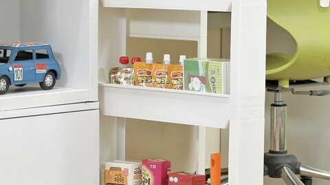 13cm Movable Gap Storage Shelf