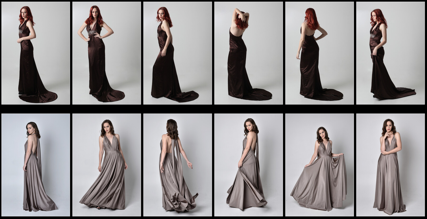 How To Pose In Long Flowy Dresses For Photoshoots