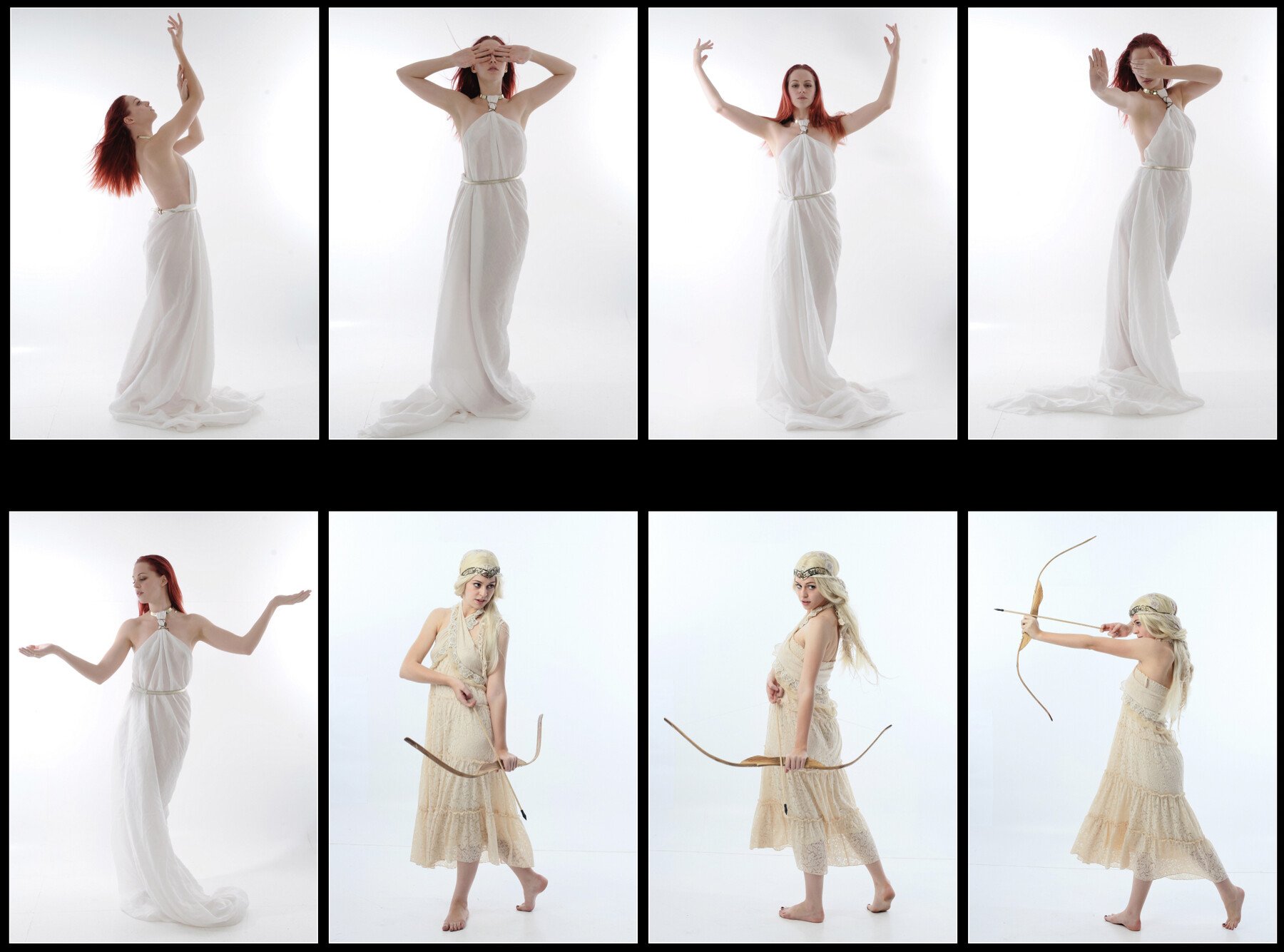ArtStation x152 Grecian Goddess Pose Reference Pack Resources