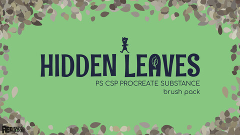 Hidden Leaves [Unique Brush Pack series]