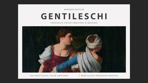 Gentileschi Procreate Brushes