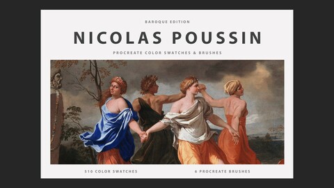 Nicolas Poussin Procreate Brushes