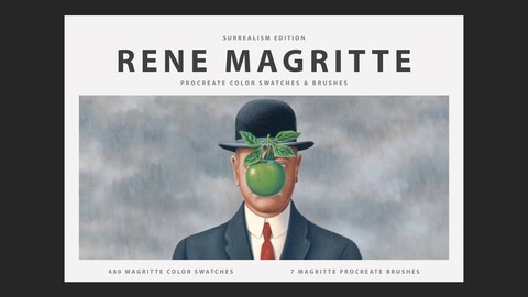 Rene Magritte Procreate Brushes