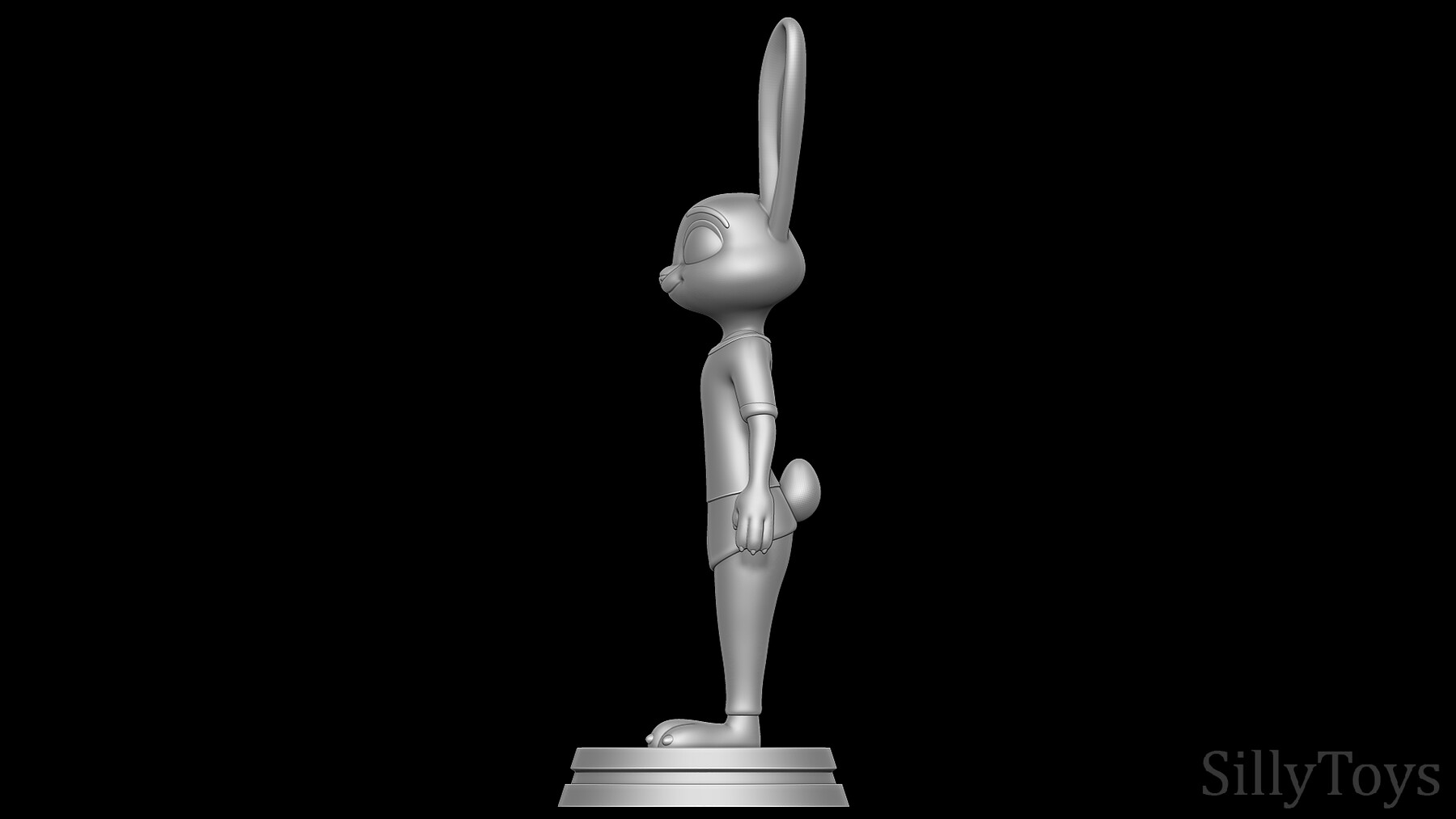 ArtStation - Judy Hopps Casual Outfit - Zootopia 3D print model | Resources