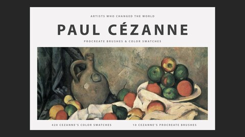 Paul Cezanne Procreate Brushes