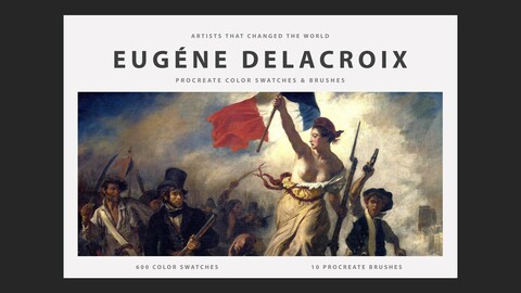 Eugene Delacroix Procreate Brushes