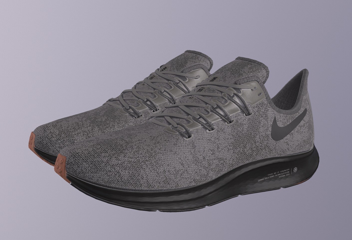 ArtStation - NIKE AIR ZOOM SHOES PBR low-poly | Game Assets