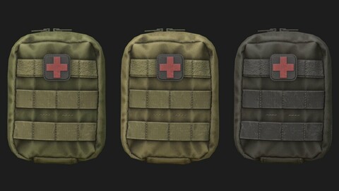 Tactical FIRST AID KIT game ready