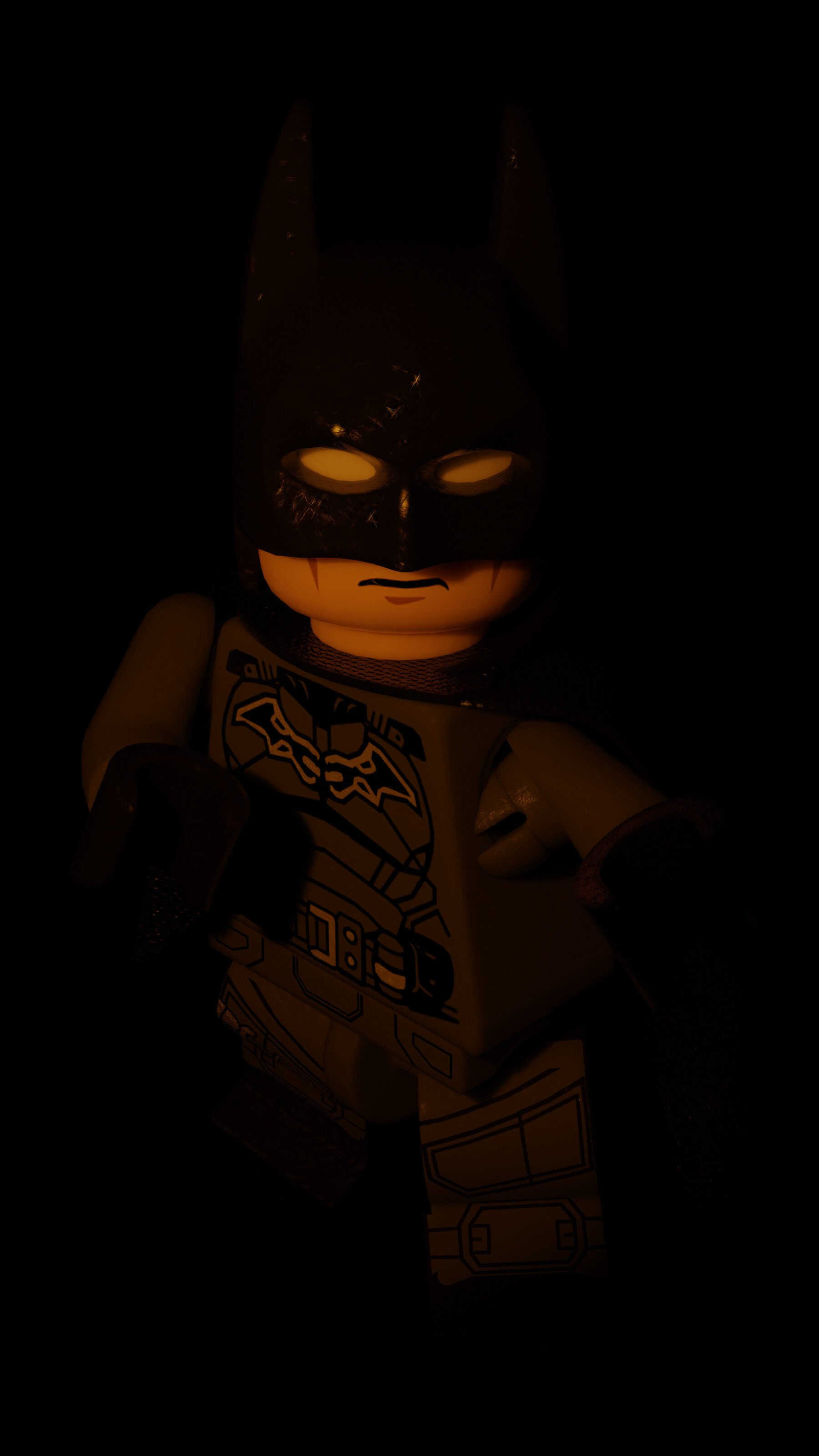 ArtStation - The Batman (2022) LEGO figure decal for MECABRICKS/BLENDER