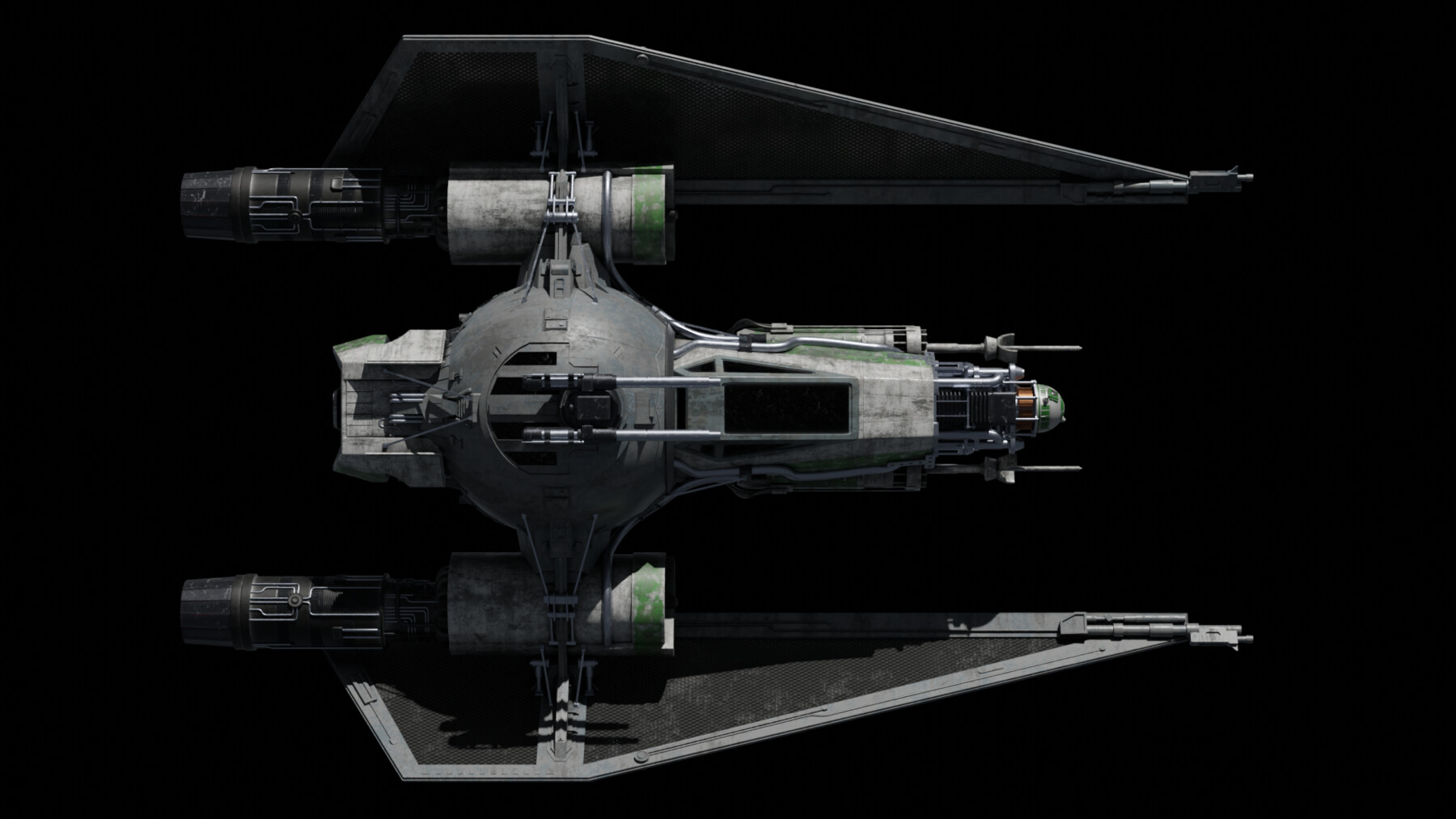 特撮 Star Wars TIE Fighter Propel Star Wars TIE Fighter Advanced X1 - Darth Vader's