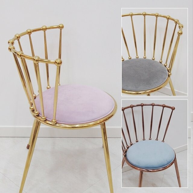 ArtStation - Bling Velvet Gold/Rose Gold Chair | Resources