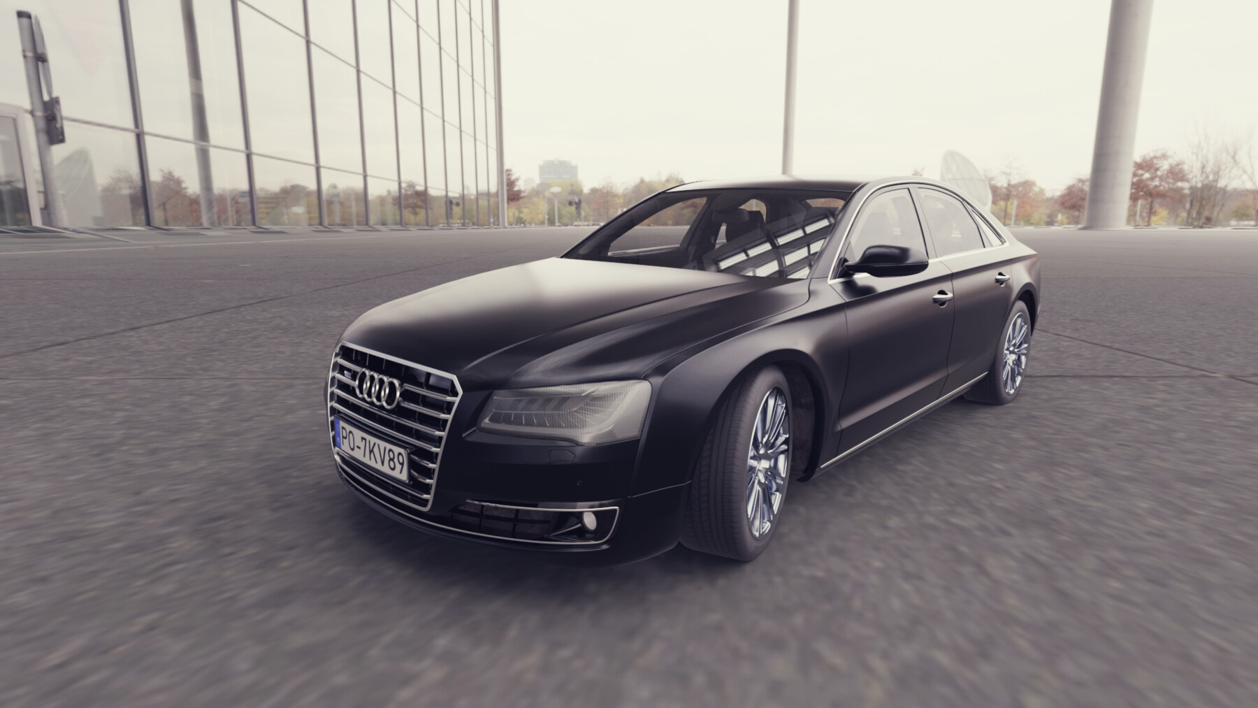 ArtStation - Black Car Audi A8 | Resources